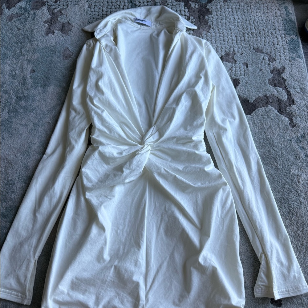 Mistress Rocks White Women's Dress